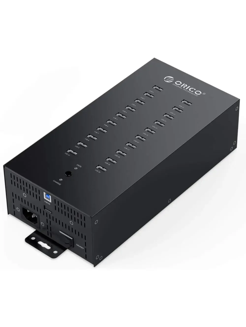 ORICO Industrial USB Hub 20 Ports Mountable 150W Powered Industrial Grade NEW